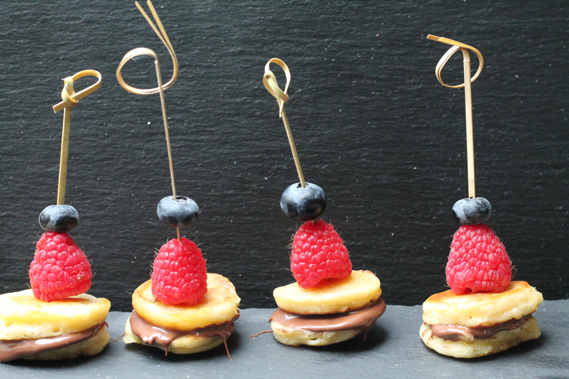 Mini-Pancake-Spieße à la Steffi - Mein wunderbares Chaos