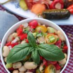 Schmeckt nicht nur im Sommer: Riesenbohnen-Salat - Mein wunderbares Chaos