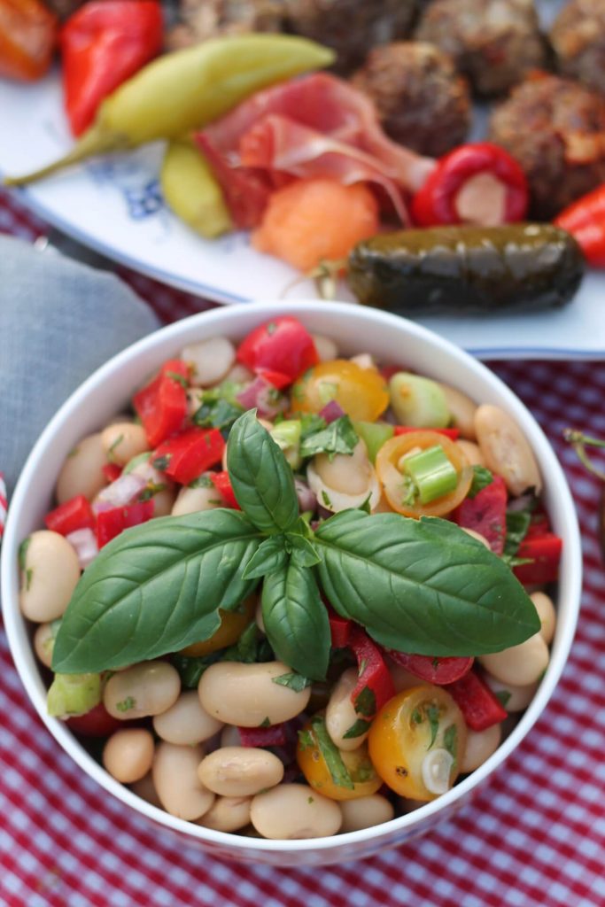 Schmeckt nicht nur im Sommer: Riesenbohnen-Salat - Mein wunderbares Chaos