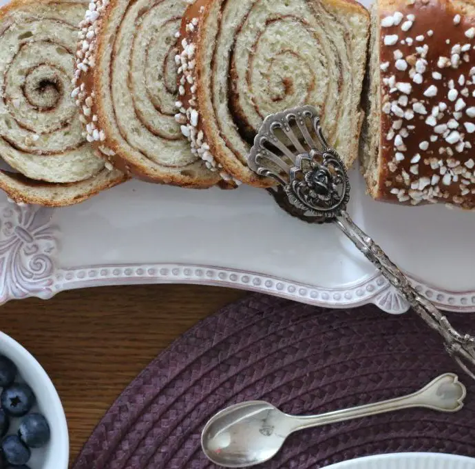 Frühstück verbindet: Schwedisches Frühstücksbrot mit Zimtswirl