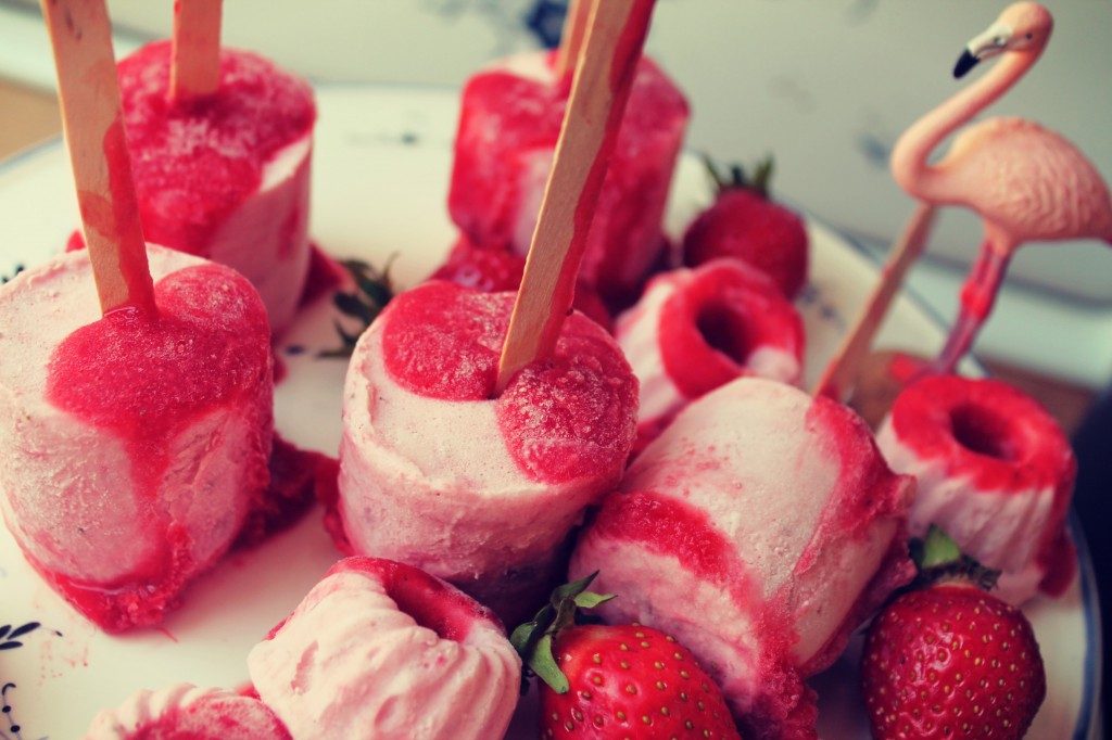 Erdbeer-Eis selber machen - Mein wunderbares Chaos