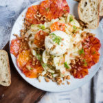 Blutorange-Fenchel-Salat mit Burrata - Mein wunderbares Chaos